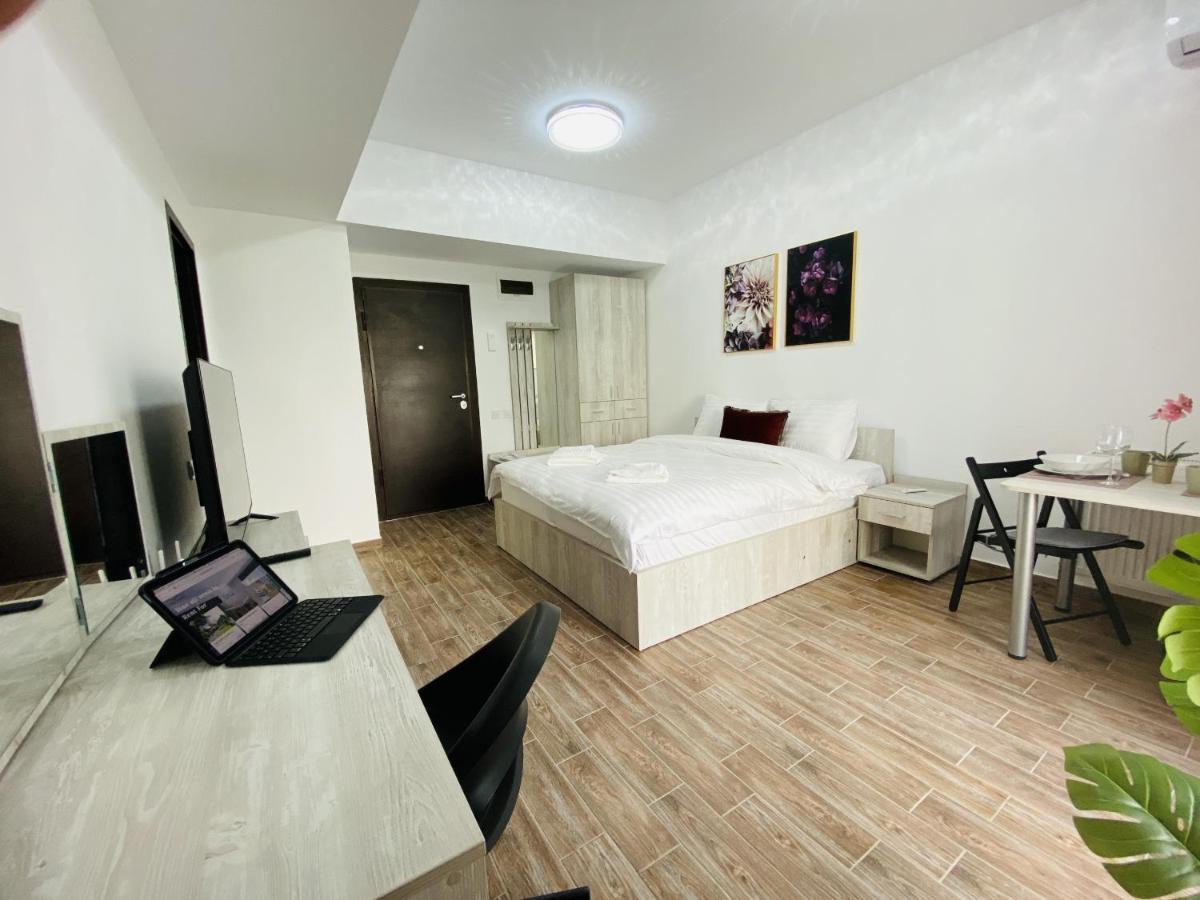 New City Studios With Balcony Bucareste Exterior foto