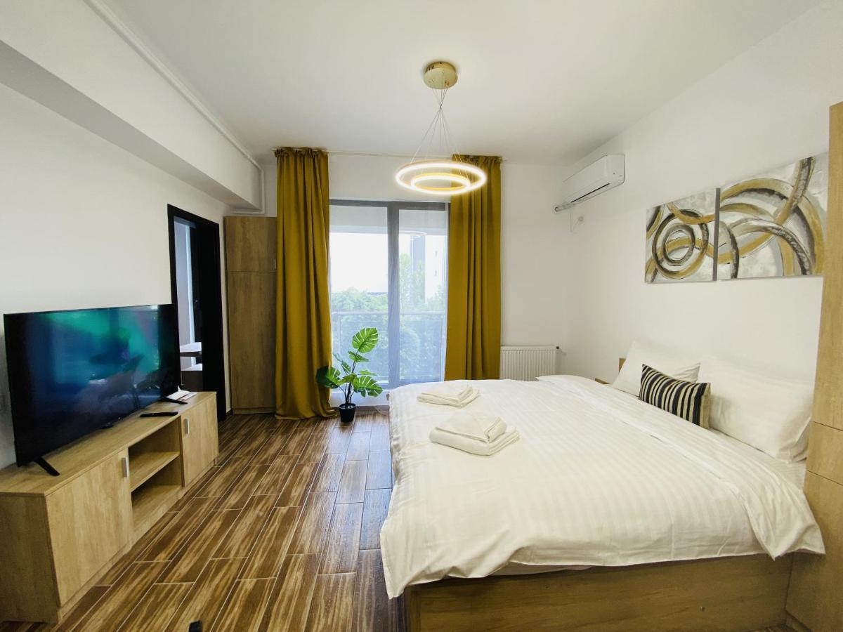 New City Studios With Balcony Bucareste Exterior foto