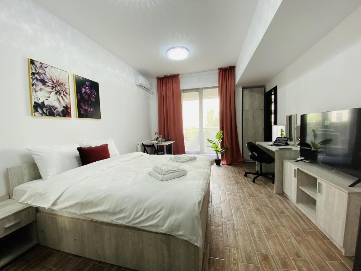 New City Studios With Balcony Bucareste Exterior foto