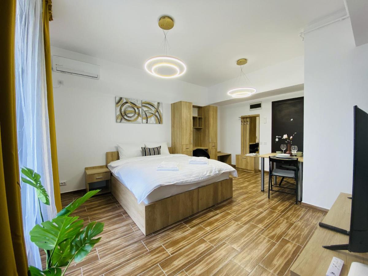 New City Studios With Balcony Bucareste Exterior foto