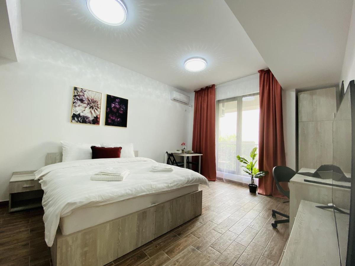 New City Studios With Balcony Bucareste Exterior foto